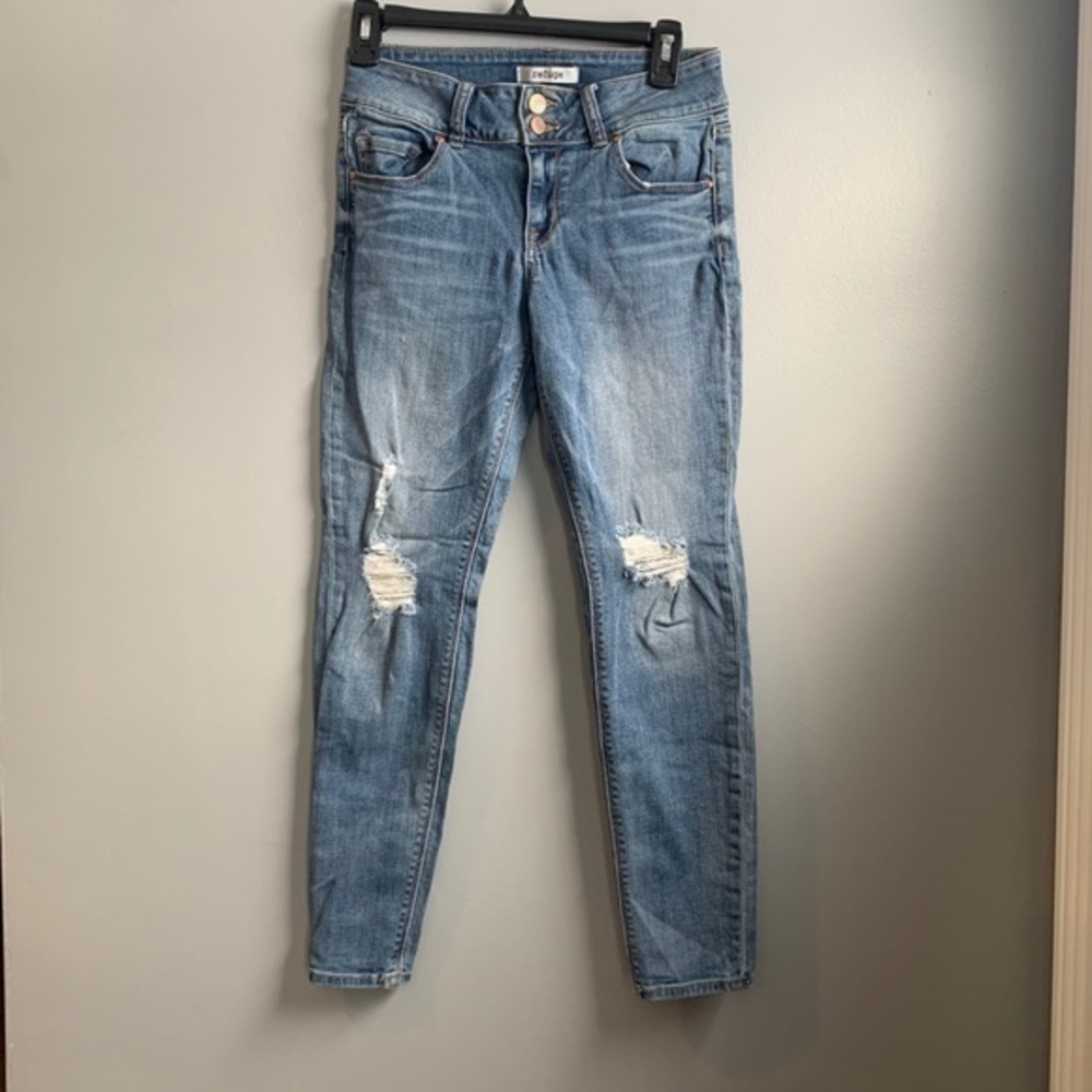 Refuge | distressed skinny jeans